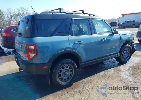 2022 Ford Bronco Sport Badlands z USA, uszkodzony, nr VIN 3FMCR9D91NRD63006